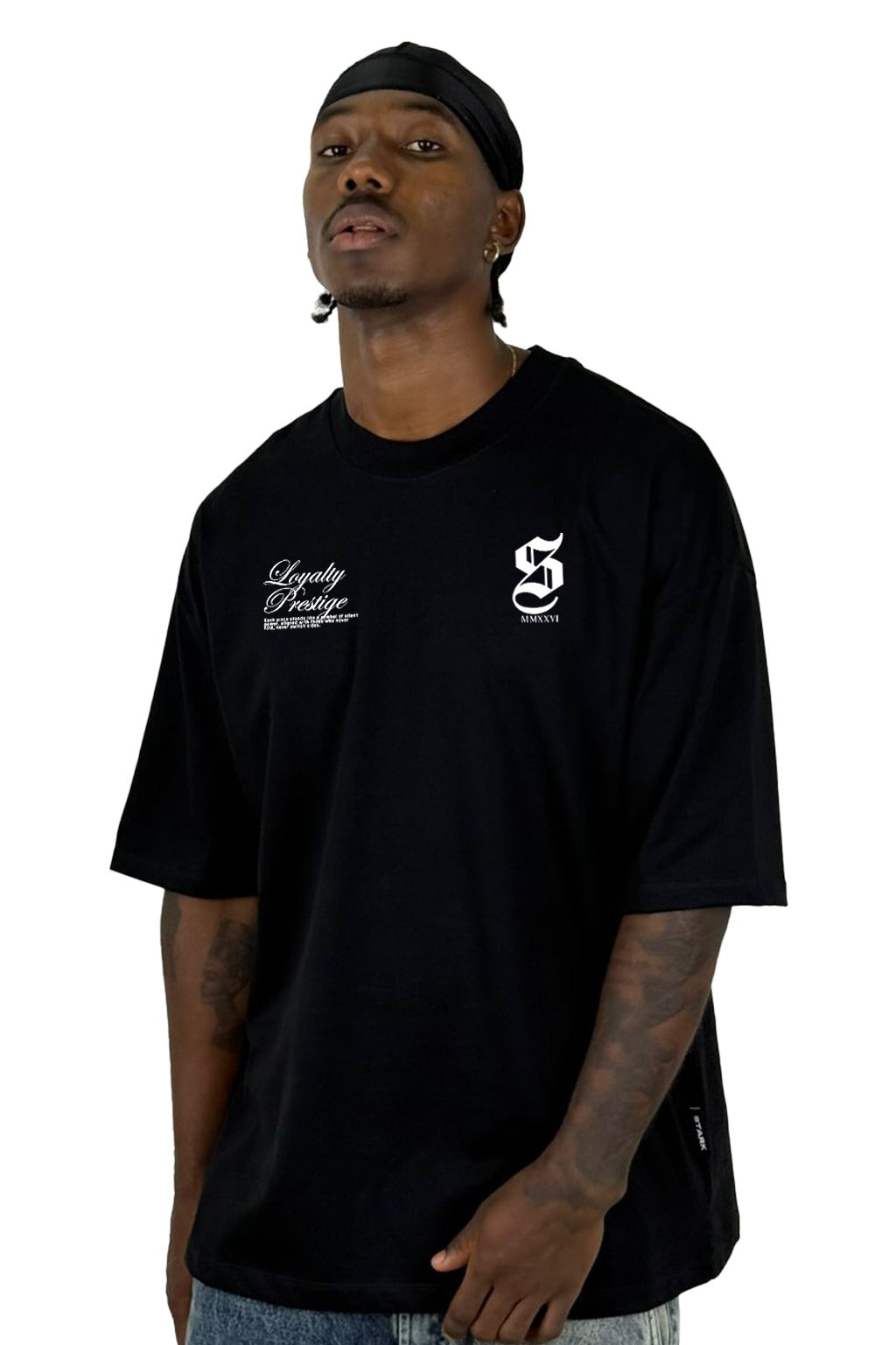 Oversize Negra Loyalty Prestige Alto Gramaje