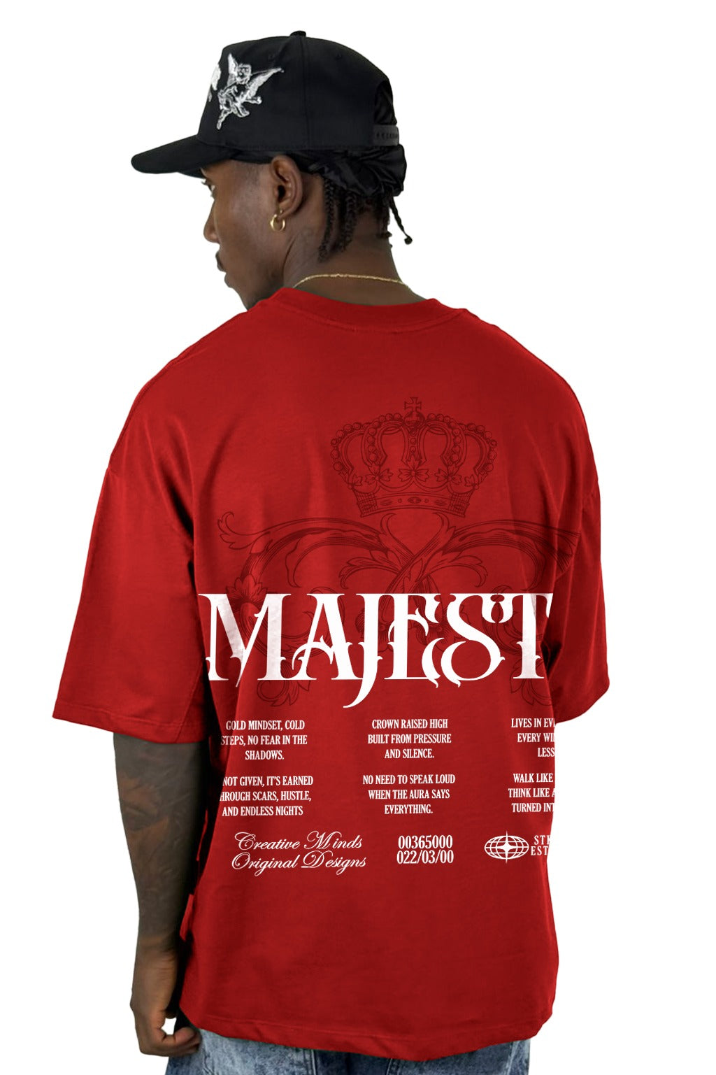 Oversize Roja Majesty Alto Gramaje