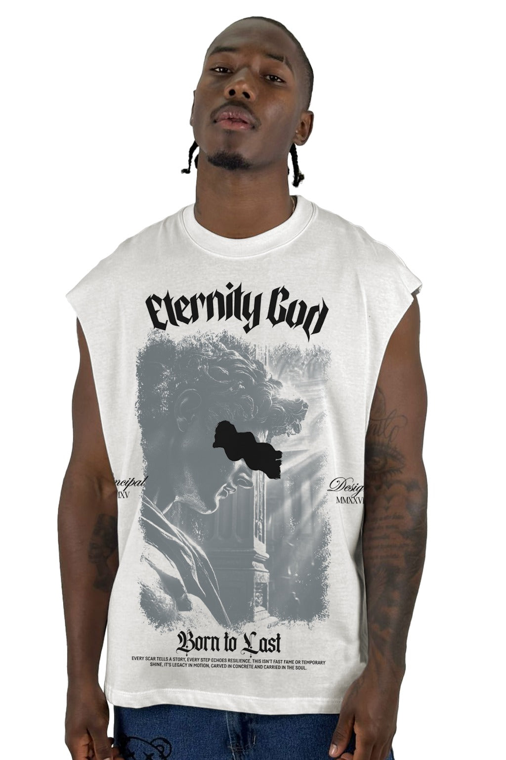 Camisilla Crudo Eternity God Alto Gramaje