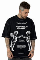 Oversize Negra Angels Club Alto Gramaje