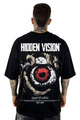 Oversize Negra Hidden Vision Alto Gramaje
