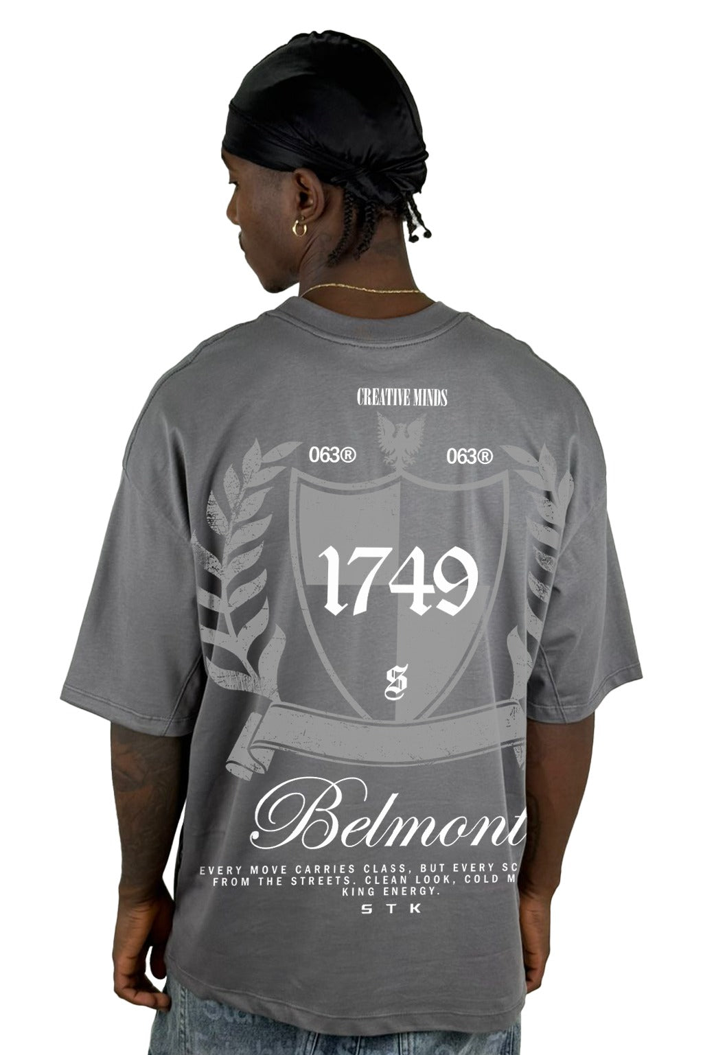 Oversize Gris Belmont 1749 Alto Grameje
