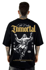 Oversize Negra The Only Inmortal Alto Gramaje