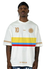 Oversize Crudo Orgullo Tricolor 10 Alto Gramaje