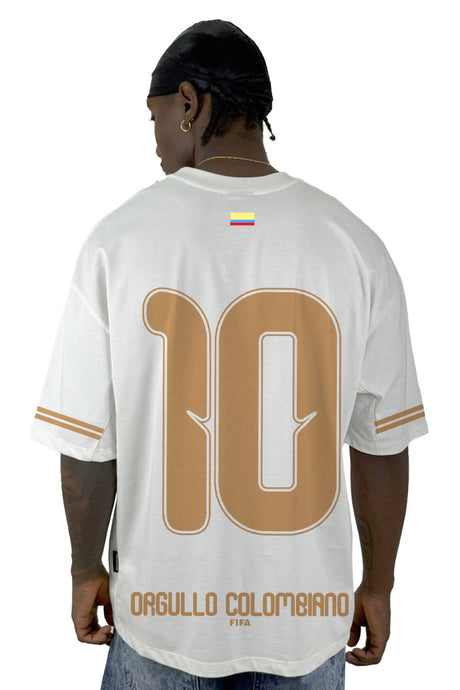 Oversize Crudo Orgullo Tricolor 10 Alto Gramaje