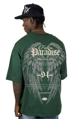 Oversize Verde Oscuro Paradise 94 Alto Gramaje