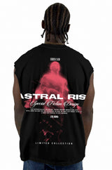 Camisilla Negra Astral Rise Alto Gramaje