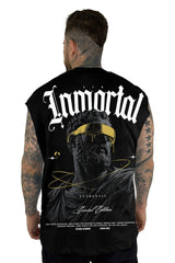 Camisilla Negra Inmortal Authentic Alto Gramaje