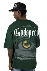 Oversize Verde Oscuro Godspeed Alto Gramaje