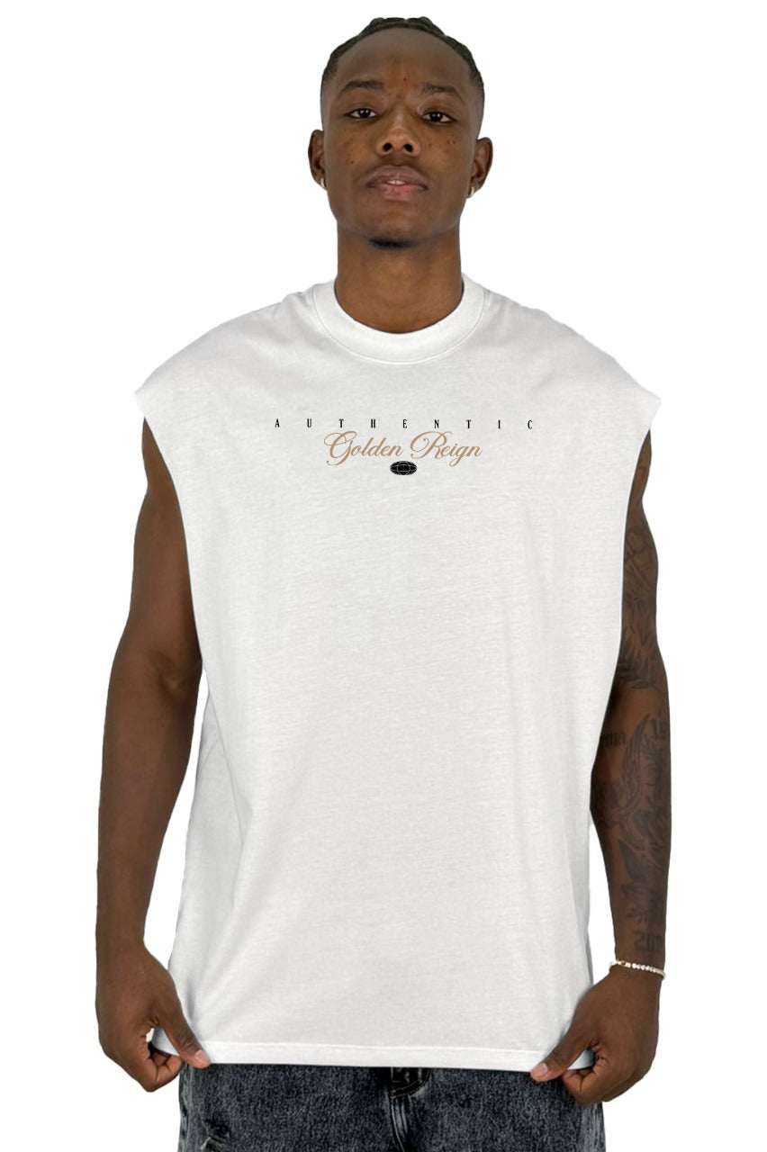 Camisilla Crudo Golden Reign Alto Gramaje