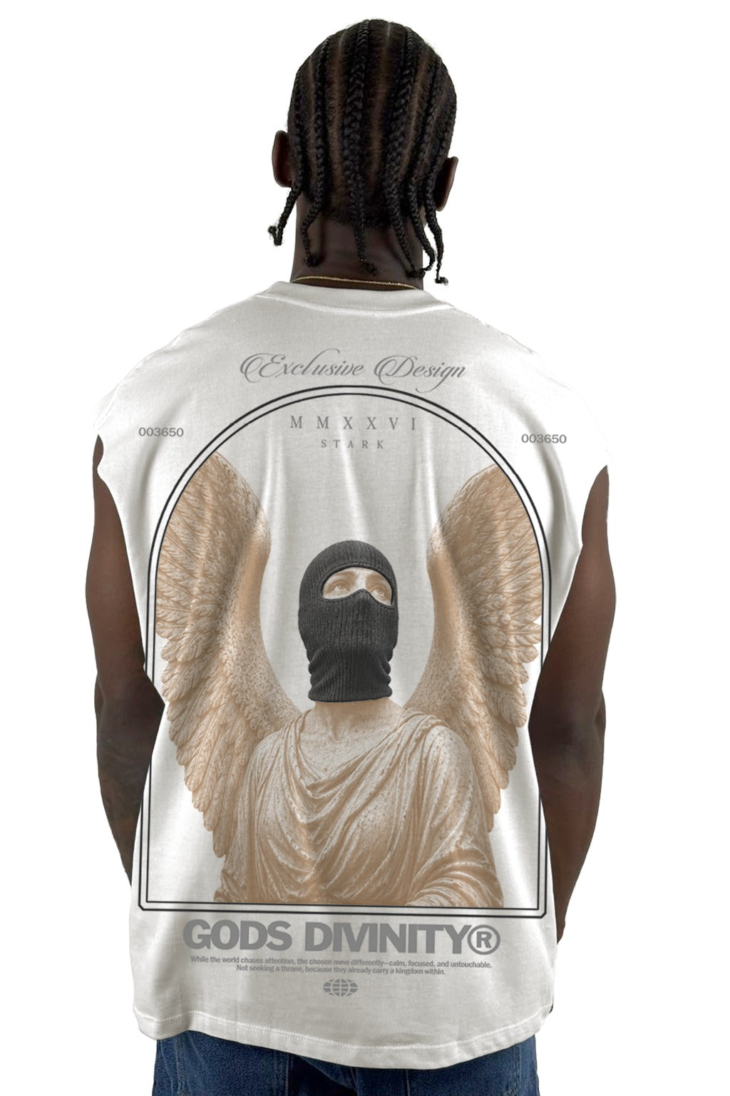 Camisilla Crudo Gods Divinity Alto Gramaje