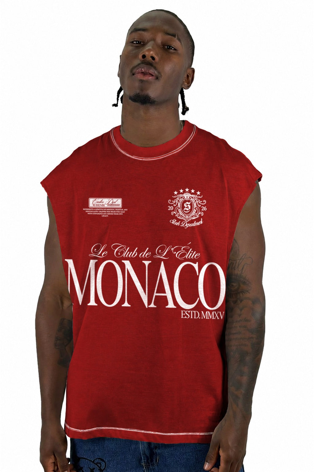 Camisilla Roja Monaco Alto Gramaje