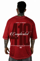 Oversize Roja Complicated 419 Alto Gramaje