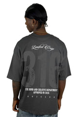 Oversize Gris Limited Drop 316 Alto Gramaje