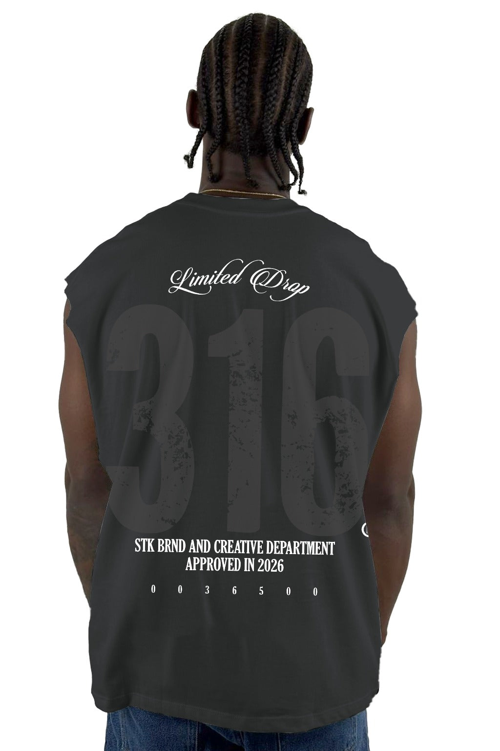 Camisilla Gris Limited Drop Alto Gramaje