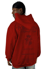 Buzo Capucha Rojo Portofino