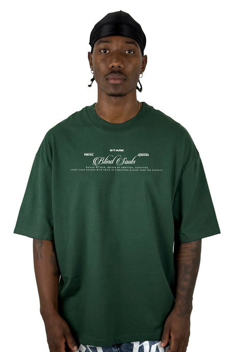 Oversize Verde Blind Souls Alto Gramaje