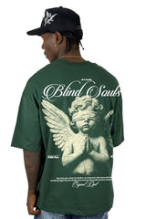 Oversize Verde Blind Souls Alto Gramaje
