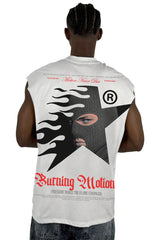 Camisilla Crudo Burning Motions Alto Gramaje