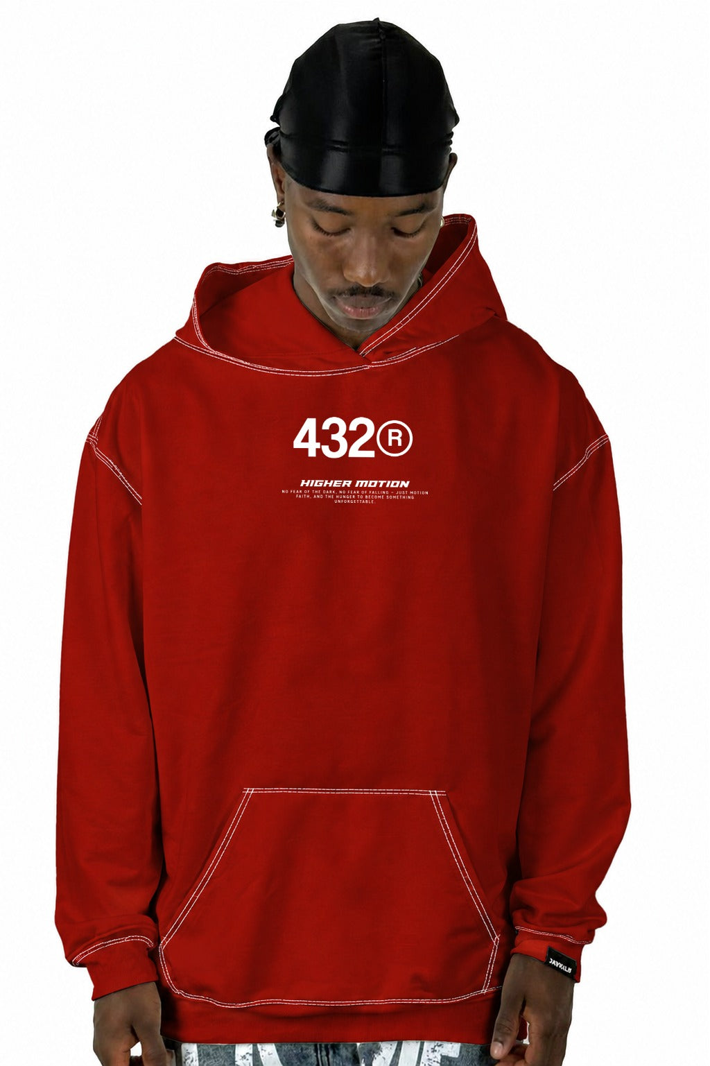 Buzo Capucha Rojo Higher Motion 432