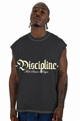 Camisilla Gris Discipline Alto Gramaje