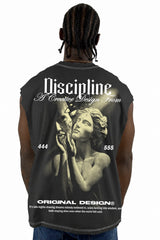 Camisilla Gris Discipline Alto Gramaje