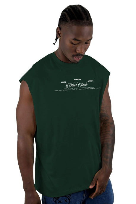 Camisilla Verde Blind Souls Alto Gramaje