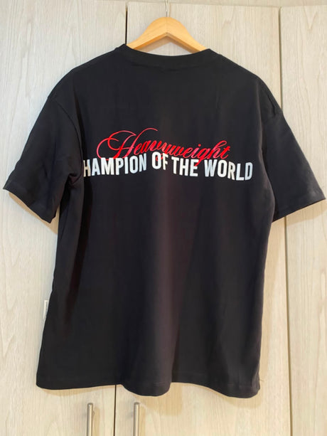 Oversize Negra Mike Tyson Champion Alto Gramaje