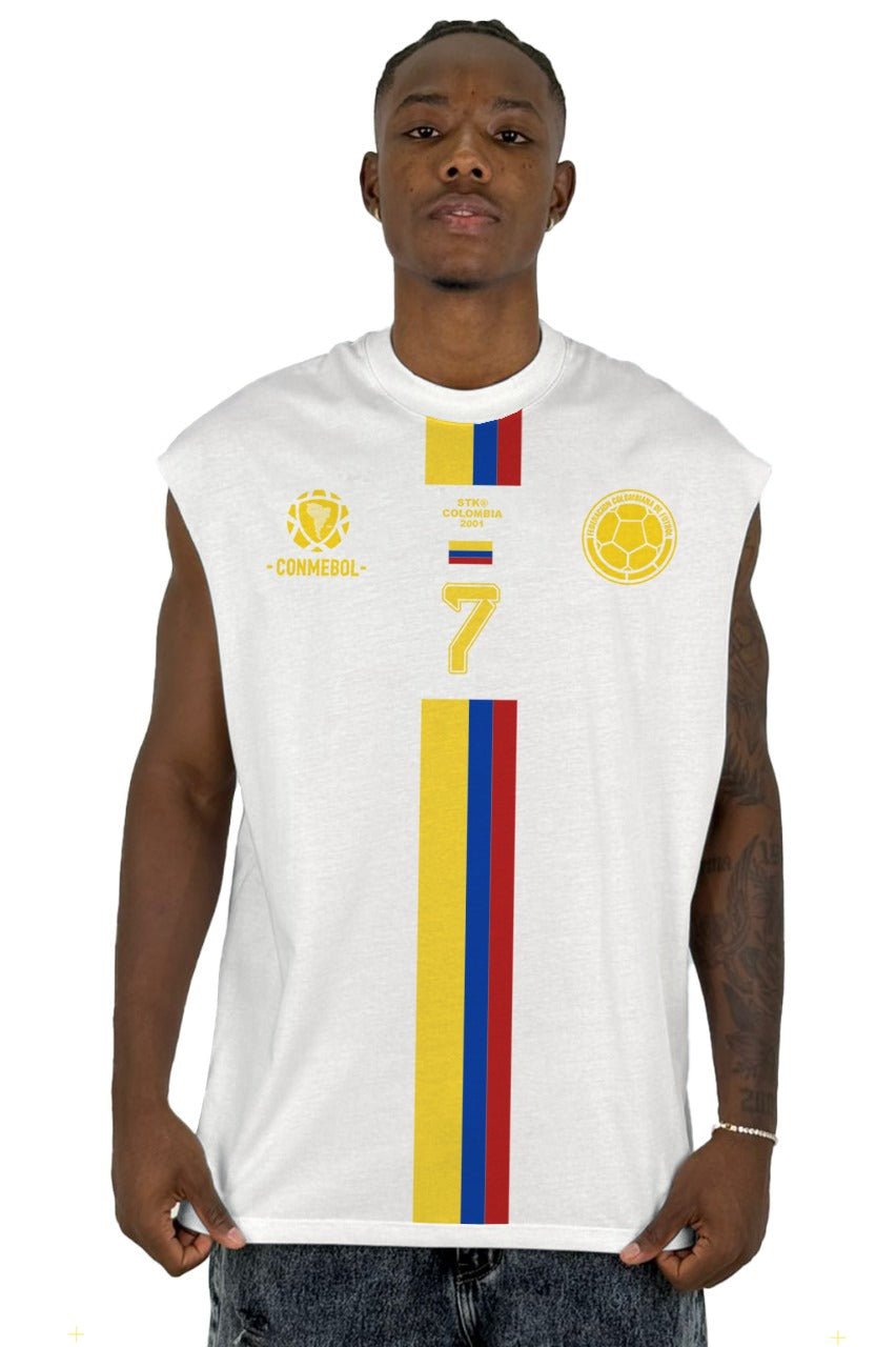 Camisilla Crudo Colombia Alto Gramaje