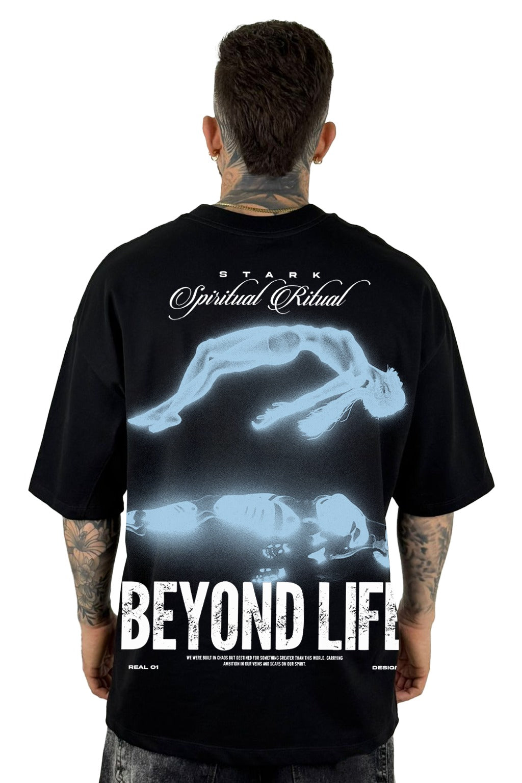 Oversize Negra Beyond Life Alto Gramaje