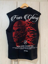 Camisilla Negra Fear Glory Alto Gramaje