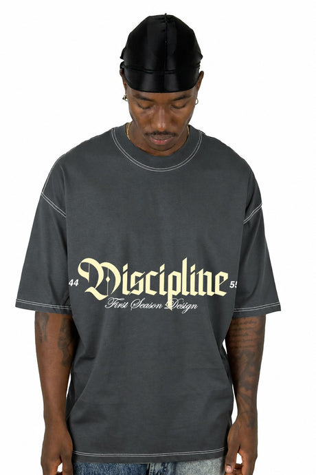 Oversize Gris Discipline Alto Gramaje