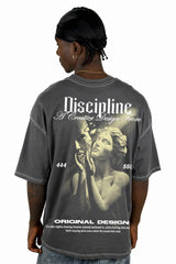 Oversize Gris Discipline Alto Gramaje