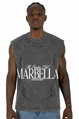 Camisilla sky Negra Marbella