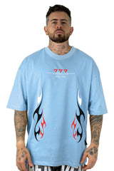 Oversize Azul Lucky Strike 777