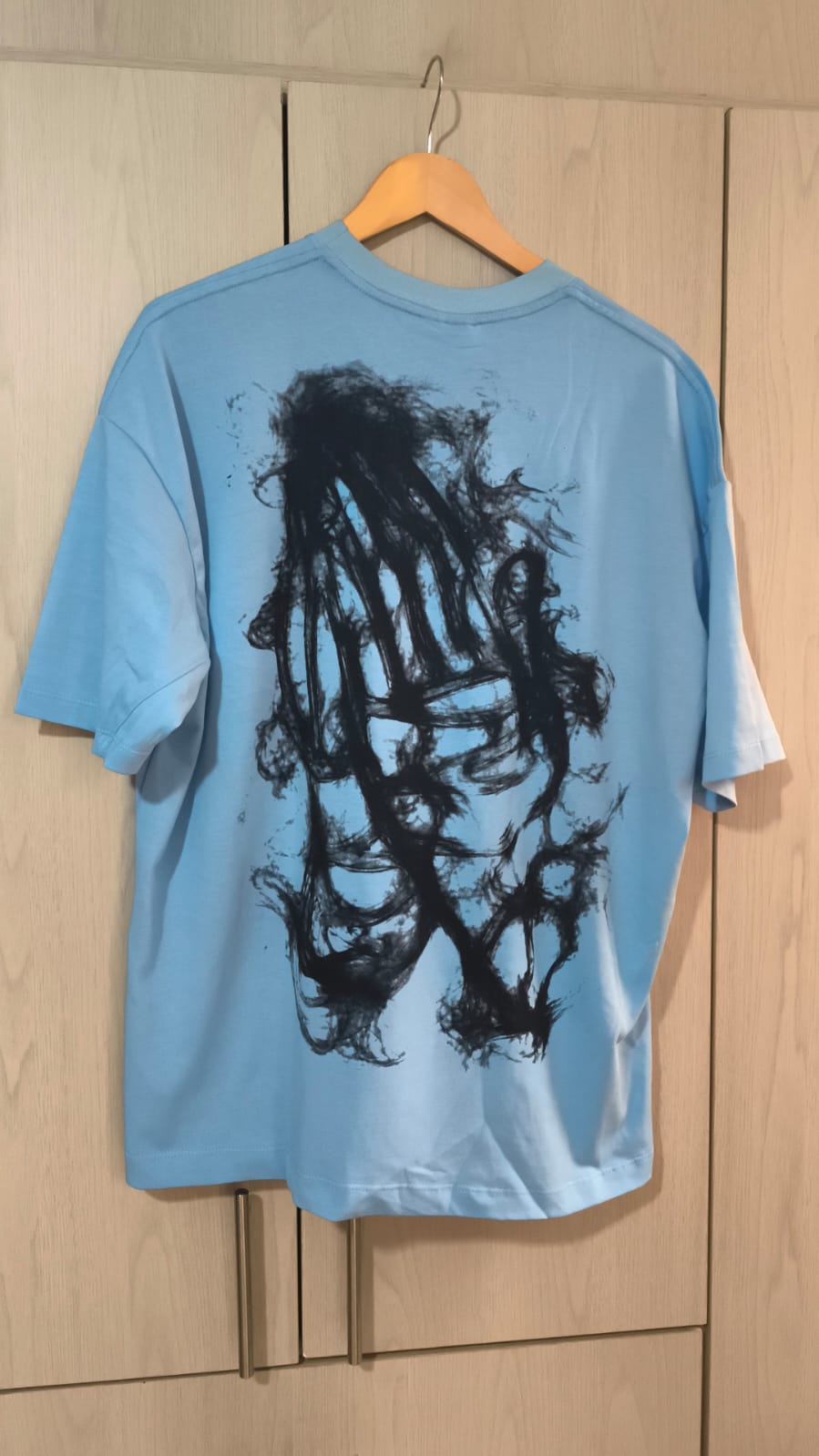 Oversize Azul One God Alto Gramaje Alto Gramaje