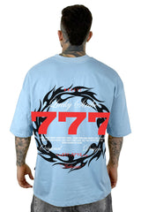 Oversize Azul Lucky Strike 777