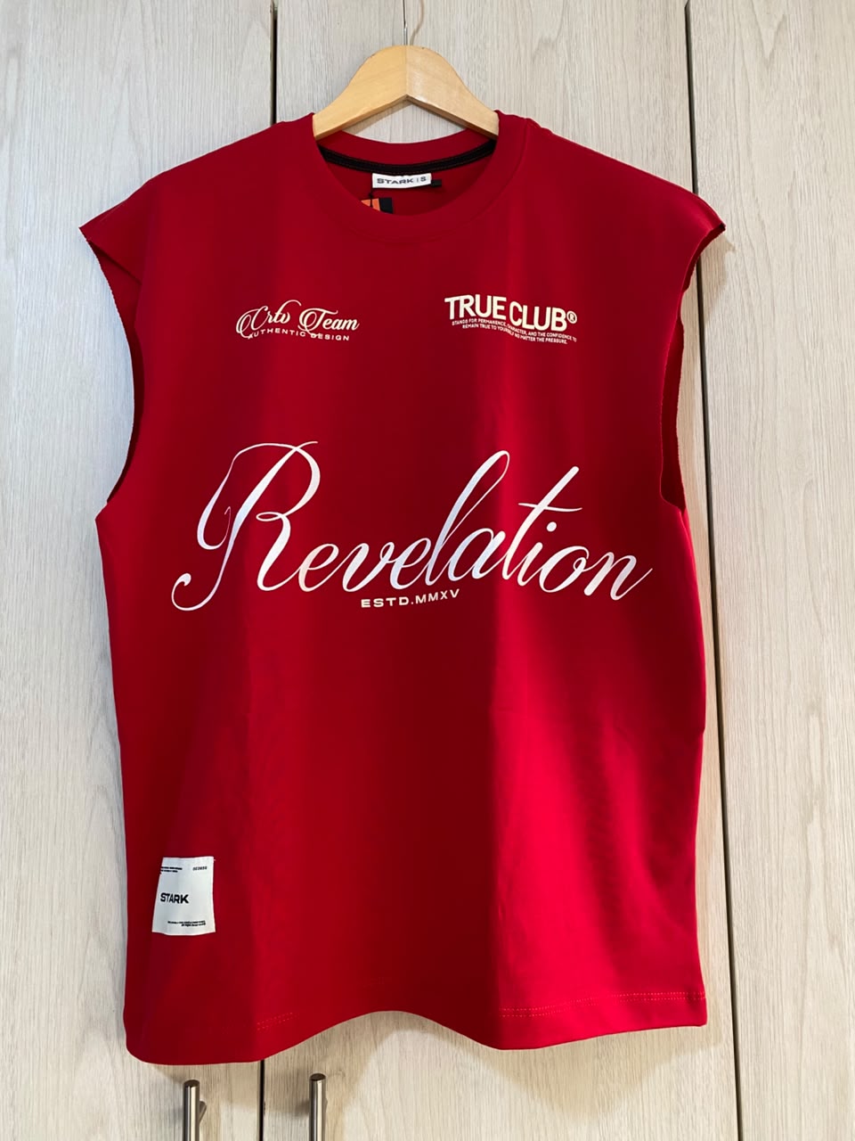 Camisilla Roja Revelation True Club Alto Gramaje