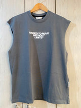 Camisilla gris Raised To Move Without Limits Alto Gramaje