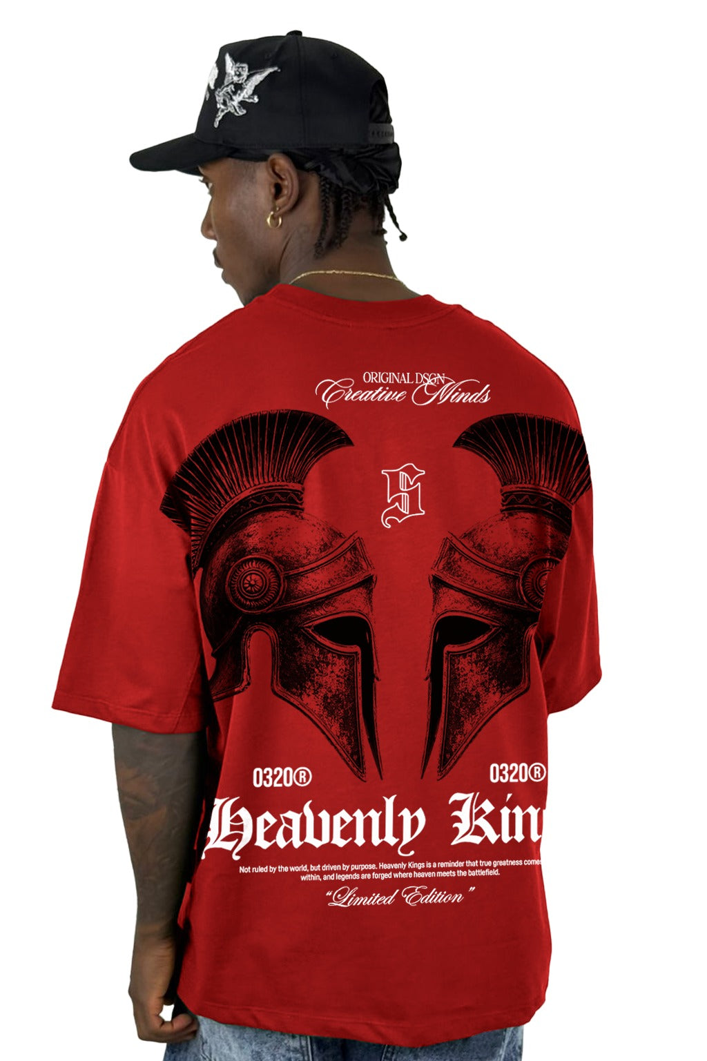 Oversize Roja Kings Heavenly Gladiador Alto Gramaje