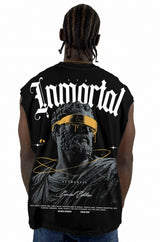 Camisilla Negra Inmortal Authentic Alto Gramaje