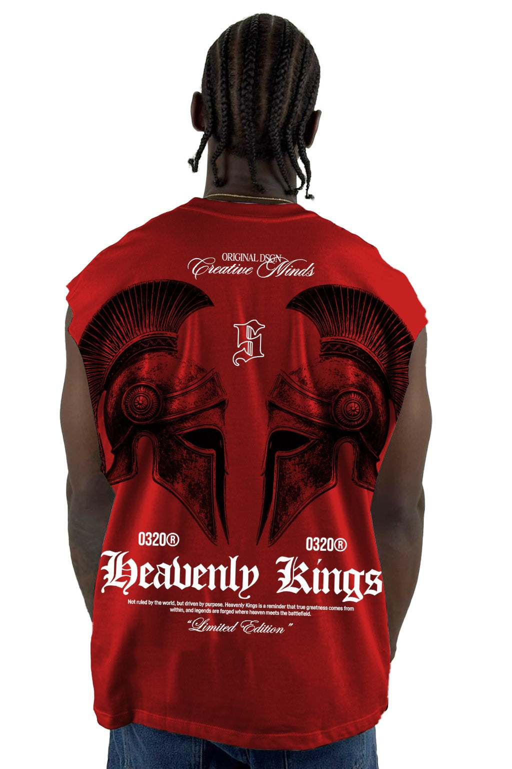 Camisilla Roja Heavenly Kings Alto Gramaje
