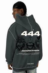 Buzo Capucha Gris  444 Paradise Division