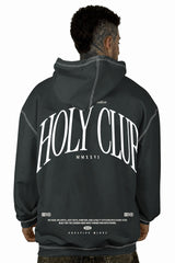 Buzo Capucha Gris  Holy Club