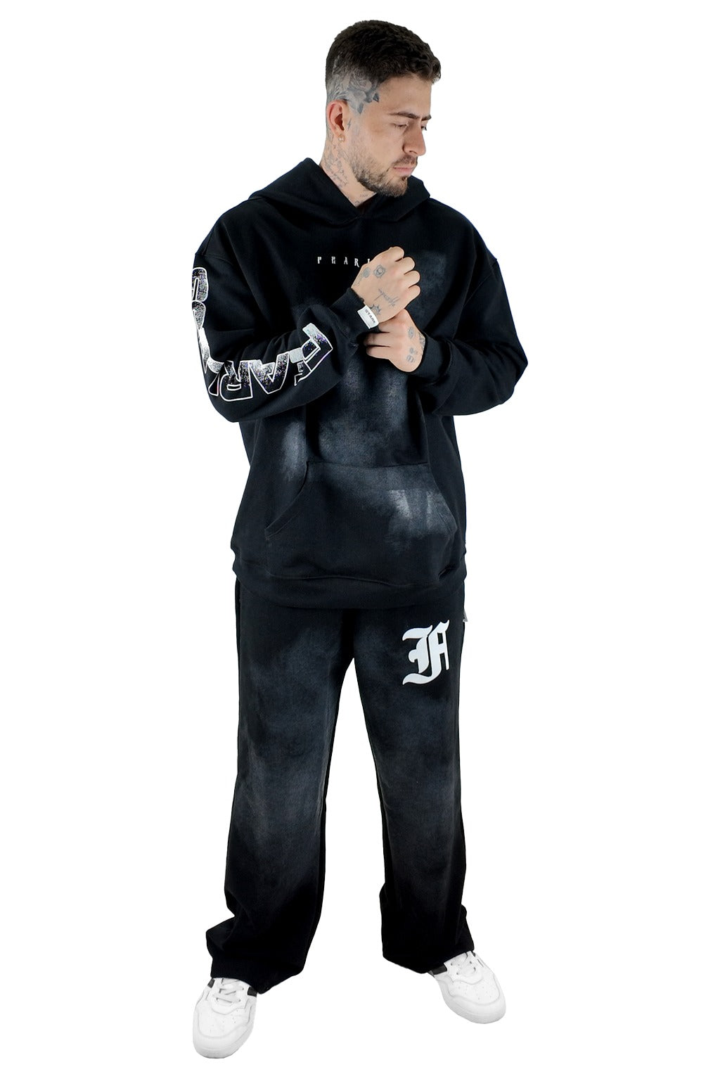 Conjunto Negro Fearless Alto Gramaje