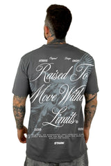 Camiseta Gris Raised To Move Without Limits Alto Gramaje