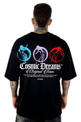 Oversize Negra Cosmic Dreams Alto Gramaje