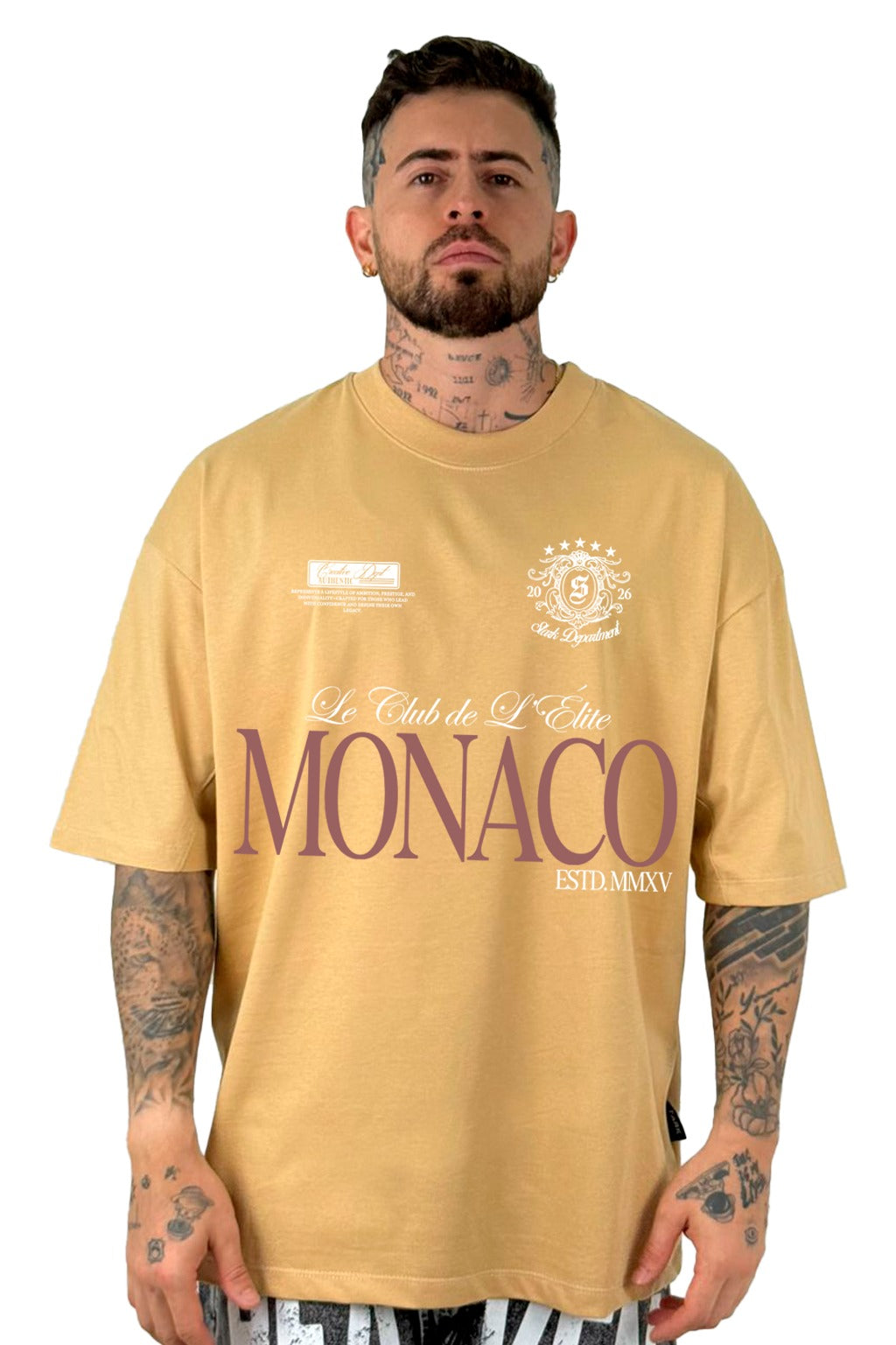 Oversize Beige Camel Monaco Alto Gramaje