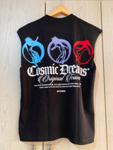 Camisilla Negra Cosmic Dreams Alto Gramaje