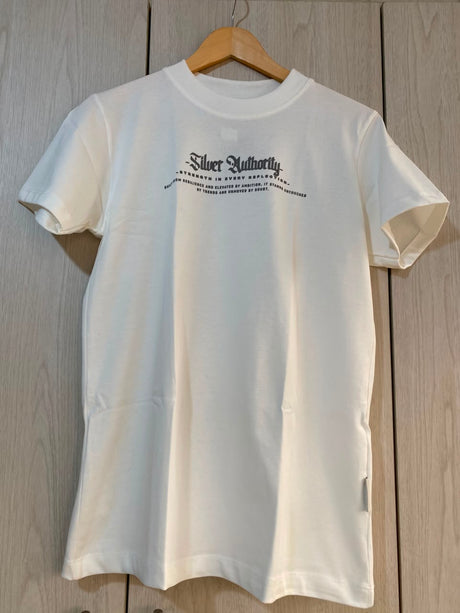 Camiseta Crudo Silver Authority Alto Gramaje